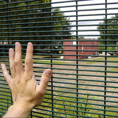 Özel Galvanizli Güvenlik 358 Çit Paneli Ticari Metal Anti tırmanış