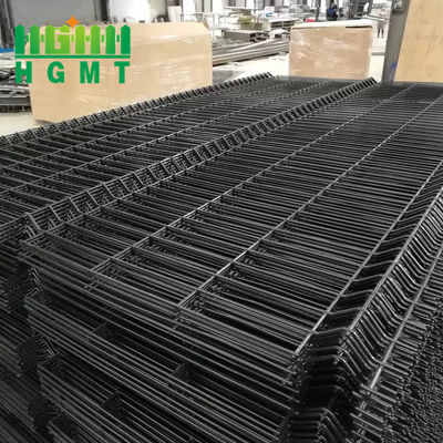Galvanizli çelik RAL6007 3d Eğitimli V kiriş Güvenlik Çitleri Pvc kaplanmış