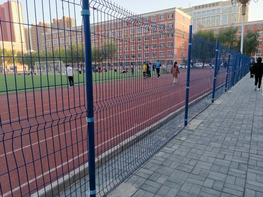 Sıcaklıkla tedavi edilen 1.83m Yükseklik 3d kaynaklı örgütlenmiş çitlik toz kaplama