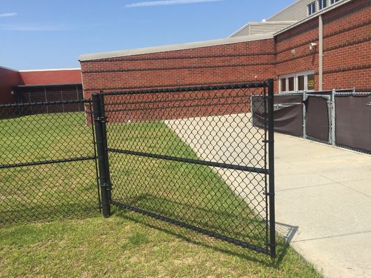 2.8m Yükseklik PVC Finishing Chain Link Fence Panel Accessory