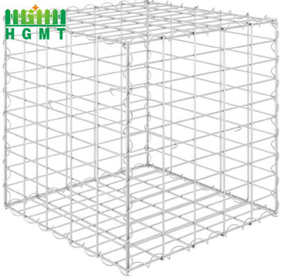 Galvanizli Çelik 1mx0.5mx0.5m Gabion Tel Ağı Çantası