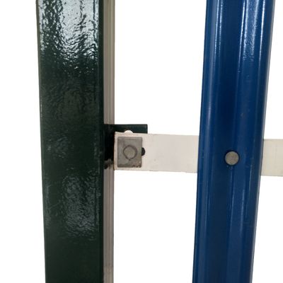 Barut kaplı Çelik Palisade Çitleri Ev için