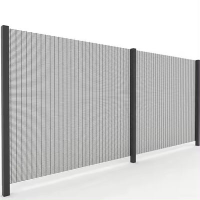 358 Çit Anti tırmanış Yüksek güvenlik Açık Görünüm Anti tırmanış Hapishanesi Tel Clearvu Satılık 2.4metre Galvanizli Panel
