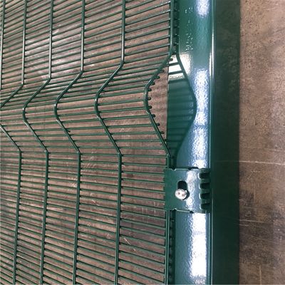 Yüksek Güvenlik Toz Kaplama ve Galvanize Çit Açık Görünüm Çit 358 tırmanma karşıtı çit