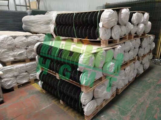 Yüksek Kaliteli 6ft 8ft Elmas Örgü Zincir Bağlantı Siklon Tel Çit Rulo Alüminyum