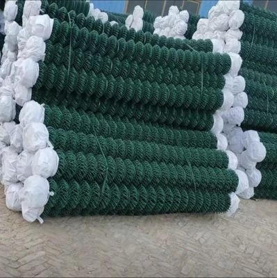 Sıcak Dip Galvanize Cyclone Tel Ağı Çit 8 Ft Roll Pvc Filipinler için