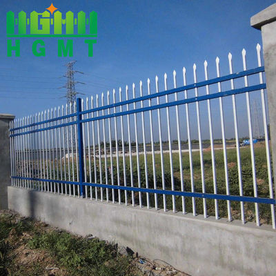 Sıcak Satış Dayanıklı Yüksek Güvenlik Modern Ornamental Piket Tubular Çit