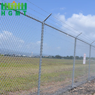 5 Ft 15 M Roll Cyclone Wire Diamond Mesh Farm Chain Link Fence Hot Dip Galvanize