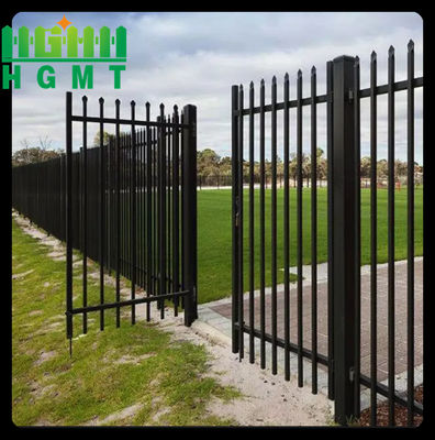 Yüksek sınıf modern süslemeler demir kapı ve çit