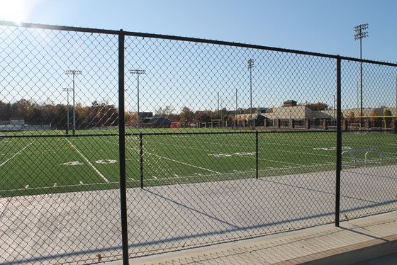 Galvanizli çelik 6 x 50 feet zincir bağlantı çit kumaşı 12.5-AW ölçüsü