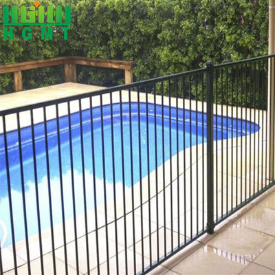 Modern Tasarım Kolay Birleştirilmiş Düz Üstü Yüzme Havuzu Çelik Tüp Çit Paneli