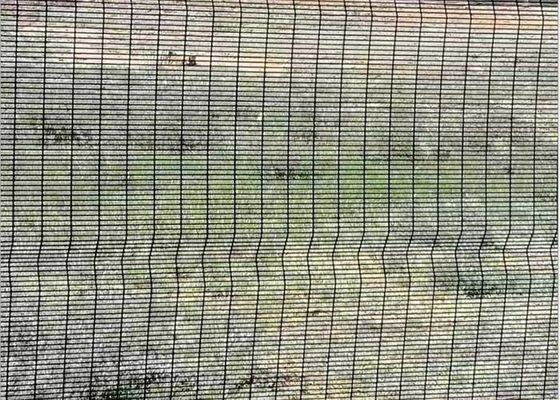 Hapishane Dikenli Tel Çit Galvanizli Tüp Anti tırmanış Güvenlik Çitleri