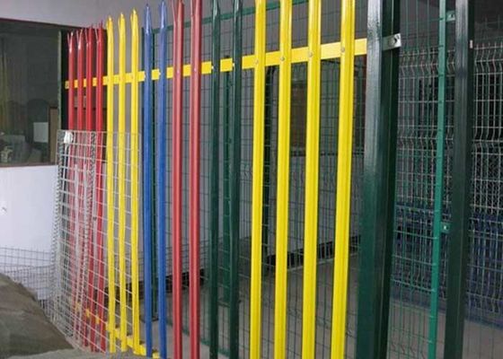 H2.7m Saldırılmış Tel Ağı Çit D Bölümü Palisade Çit