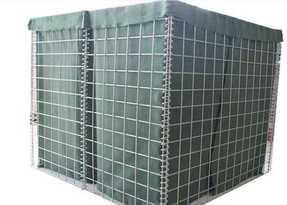 UV Koruyucu 75mmx75mm Gabion Duvar Ağı Sahip Duvar Gabion Sepeti
