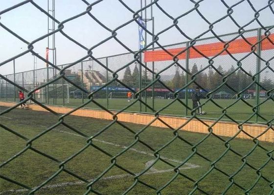 Cyclone 6Ft Metal Zincir Bağlantısı Çit PVC Kaplı Yeşil