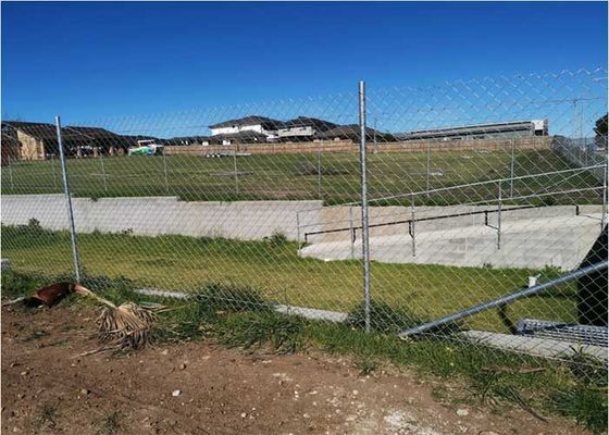 HDG 50g/M2 Demiryolu Otoyolu için Metal Zincir Bağlantı Çit