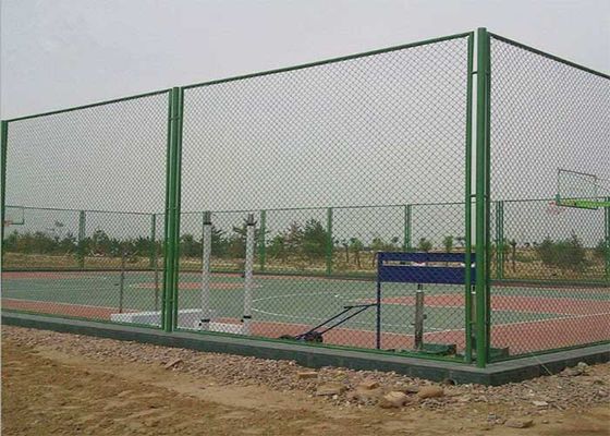 Sıcak batırılmış galvanizli dokuma 3.0mm Elmas Zincir Bağ Çit