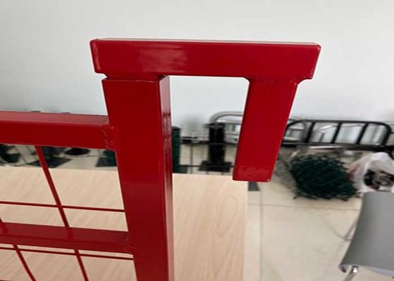 Vinyl kaplama 6x10 feet Temp İnşa Çit