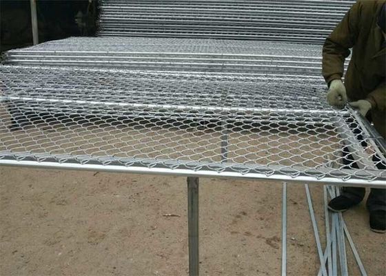 Sliver W3m Geçici Kalabalık Kontrolü Engelleri 75*75mm Mesh Deliği