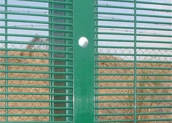 Alt istasyon PVC kaplı tırmanma karşıtı örgü 358 Girişçi karşıtı çit