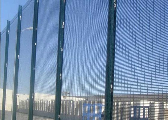 Anti tırmanış 358 hapishane örgü 3.0mm güvenlik çelik çit kemirgen kanıt