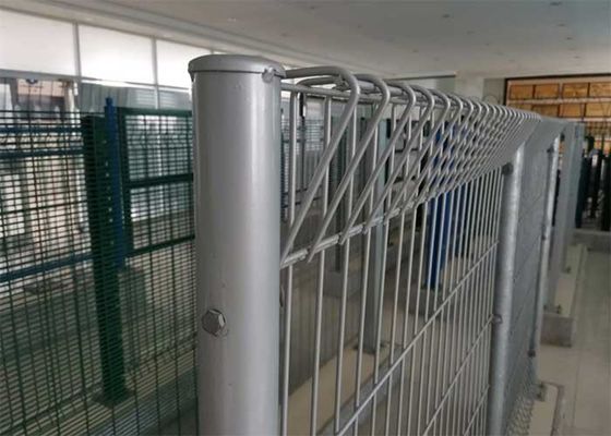 OEM SSM kaynaklı tel örgü Çit PVC kaplı Palisade Güvenlik Çit