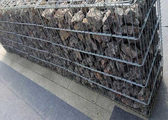 2 metrelik bahçe dekoratif gabion sepetleri FSC gabion tel örgü