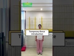 Şantiye İçin Dış Mekan Çıkarılabilir Galvanizli Avustralya Geçici Çit