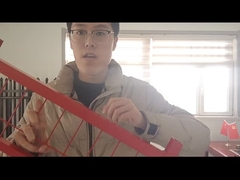 6ft Geçici İnşaat Çit Panelleri Toz Boya