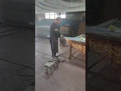 Galvanizli ürünlerin toz boya öncesi parlatılması ve taşlanması