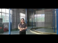 Yeşil 3 boyutlu çit bu şekilde yapıldı