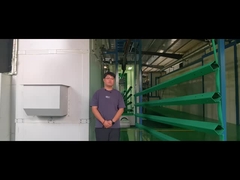 kare direk toz boyayla kaplanıyor